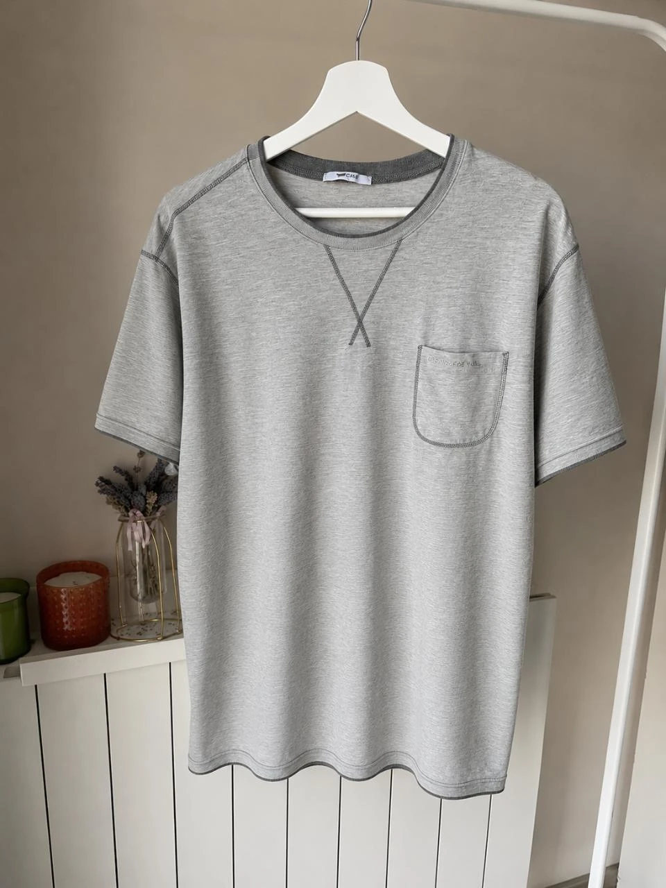 Heren T-shirt GAS grijs gescheurd – Maat M – Zeer goede staat – photo 2
